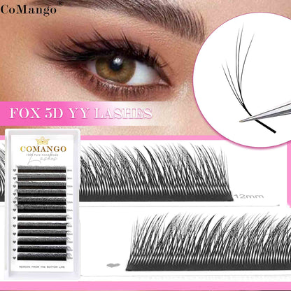 5D Fox YY Shape Lash Extensions 0.07