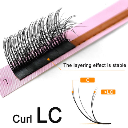 Multi-layer 3D Fluffy Camellia Lash Extensions