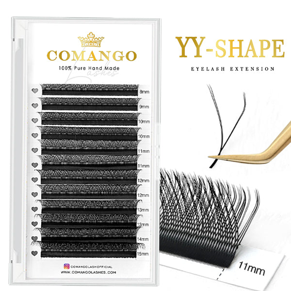 YY Shape Lashes Extension Premade Fans