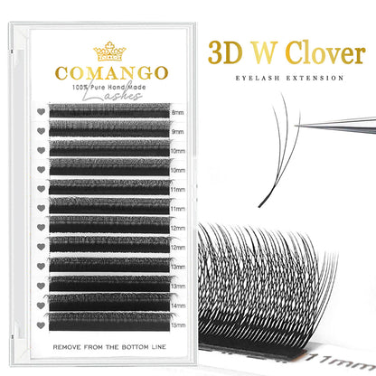 3DW Spark Clover Narrow Lash Extensions 0.07