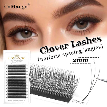 3DW Spark Clover Narrow Lash Extensions 0.07