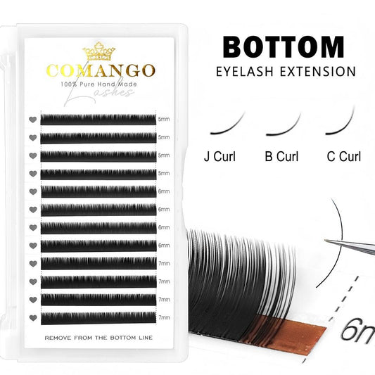Bottom Lashes Extensions | Mix5-7mm