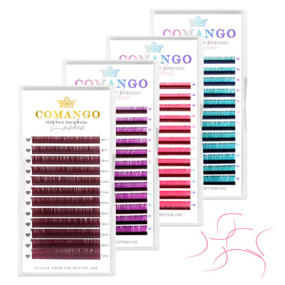 Classic Colored Lash Extensions 0.07