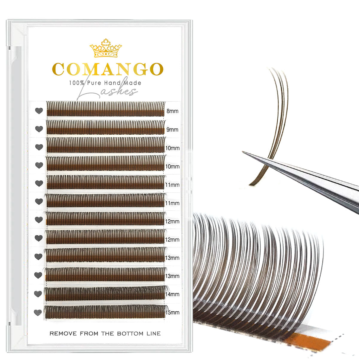 Brown 5D Flower Fairy Spikes Lash Extensions