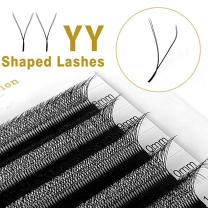 YY Shape Lashes Extension Premade Fans
